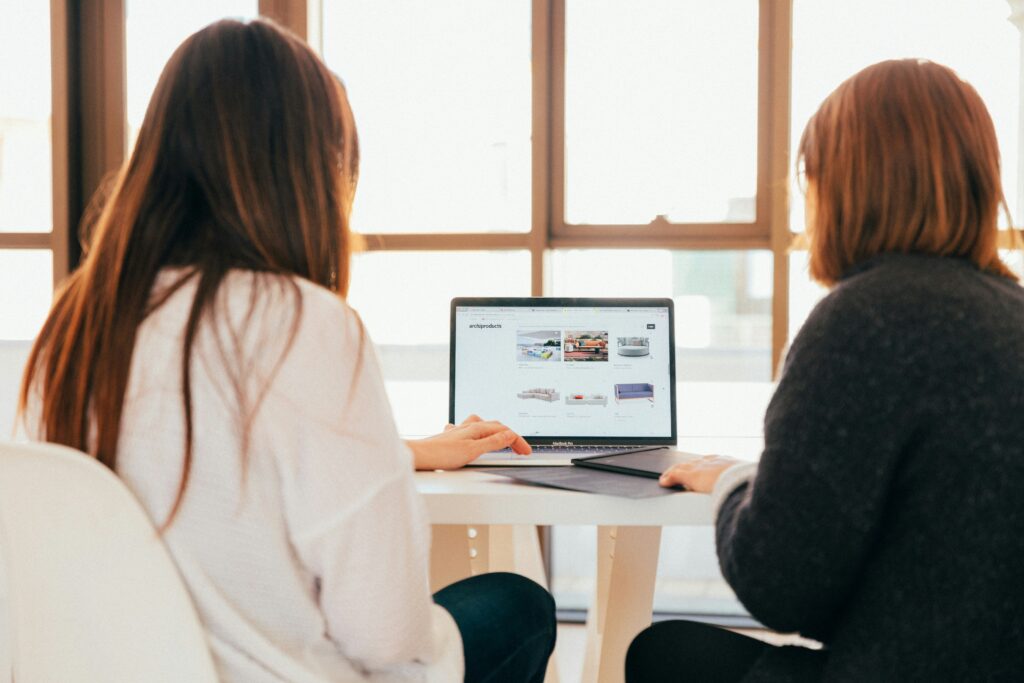 Frustrated entrepreneur dealing with common mistakes small businesses make online