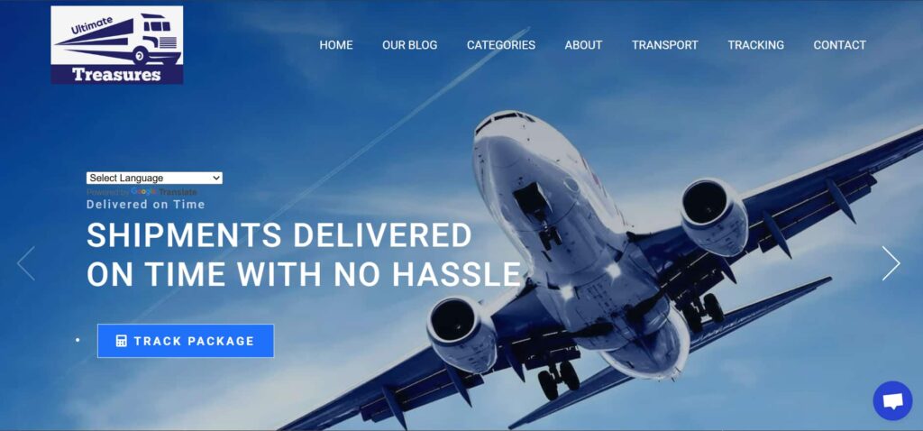 Logistics Website