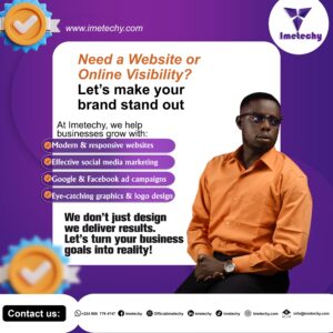 Branding and creative design work by Imetechy