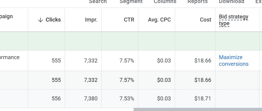 Google Ads campaign and search advertising portfolio