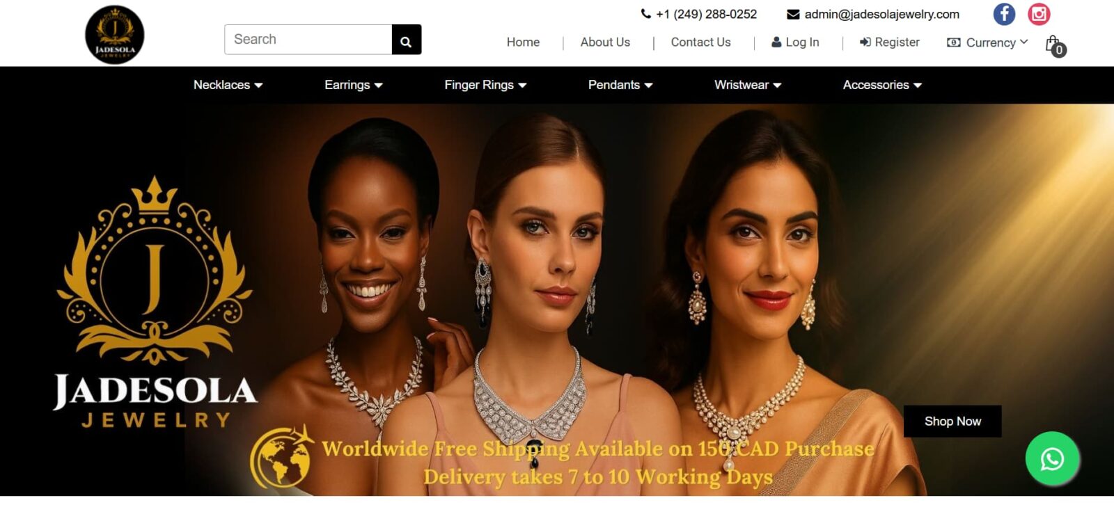 E-commerce website design portfolio by Imetechy